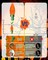 C7 Solar Powered LED Strawberry String Lights – 50 LED Waterproof Orange & Purple, Green Wire, Outdoor Christmas & Halloween Patio Lights (orange&purple)